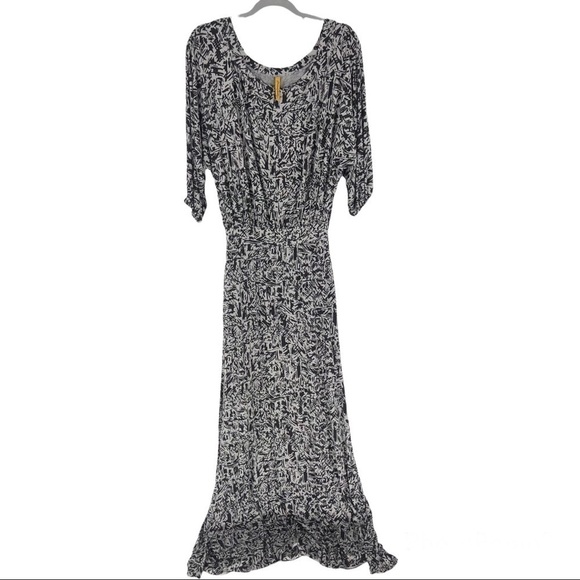 Rachel Pally Aurora Printed Maxi Dress Blouson Lightweight Stretch Size XS - Picture 1 of 7